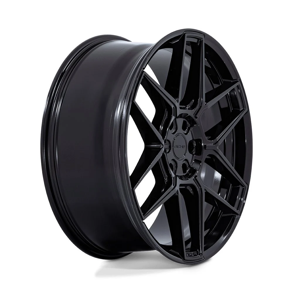 Niche NC281 Rise 24x10 5x120 30mm Offset - Gloss Black - Image 3