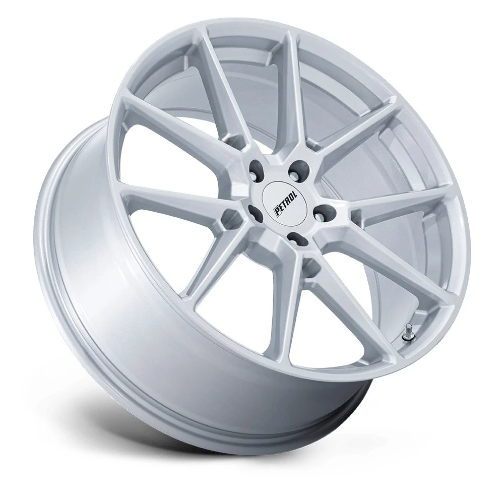 Petrol PE002 P1E 19x8 5x120 35mm Offset - Gloss Silver - Image 2