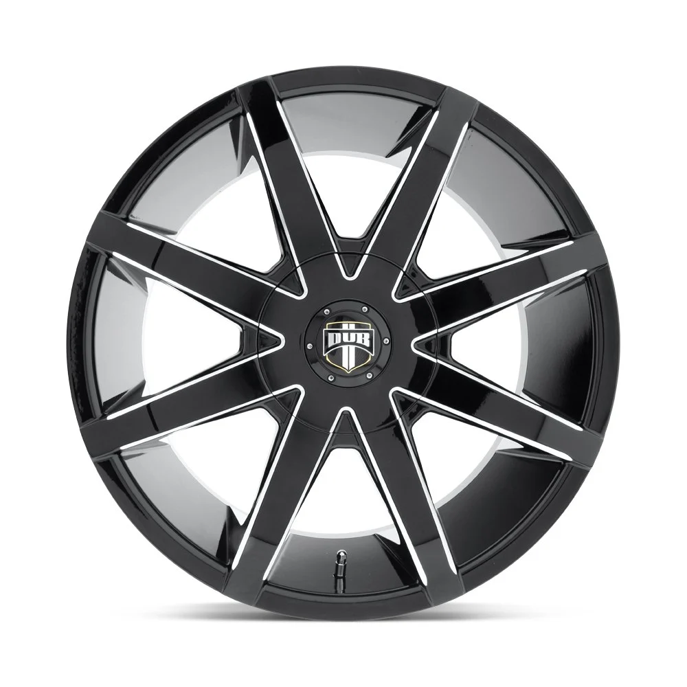 DUB S109 Push 20x8.5 5x108/5x114.3 35mm Offset - Black - Image 3