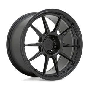 TSW Imatra in Matte Black - photo may show a different lug count; this part is 5x100