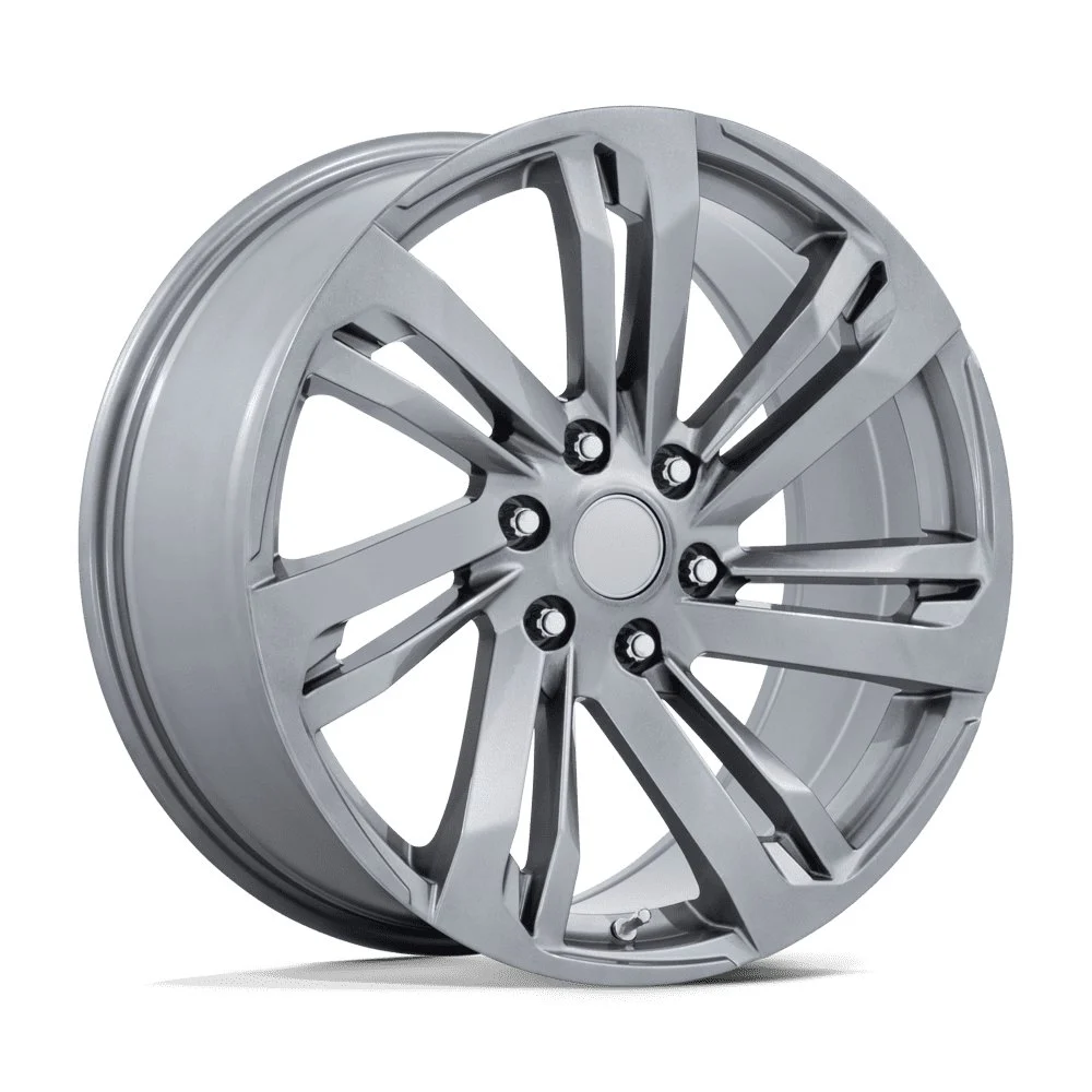 Performance Replicas PR240 in Hyper Silver - photo may show a different lug count; this part is 6x132