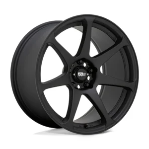 Motegi Racing MR154 Battle in Matte Black - photo may show a different lug count; this part is 5x100