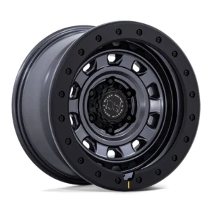 Black Rhino BR023 Xplorer in Matte Gunmetal Black - photo may show a different lug count; this part is 6x114.3