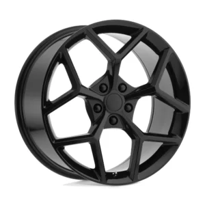 Performance Replicas PR126 in Gloss Black - photo may show a different lug count; this part is 5x120