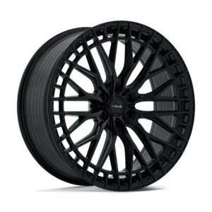 Niche NC288 Genoa in Gloss Black - photo may show a different lug count; this part is 6x139.7