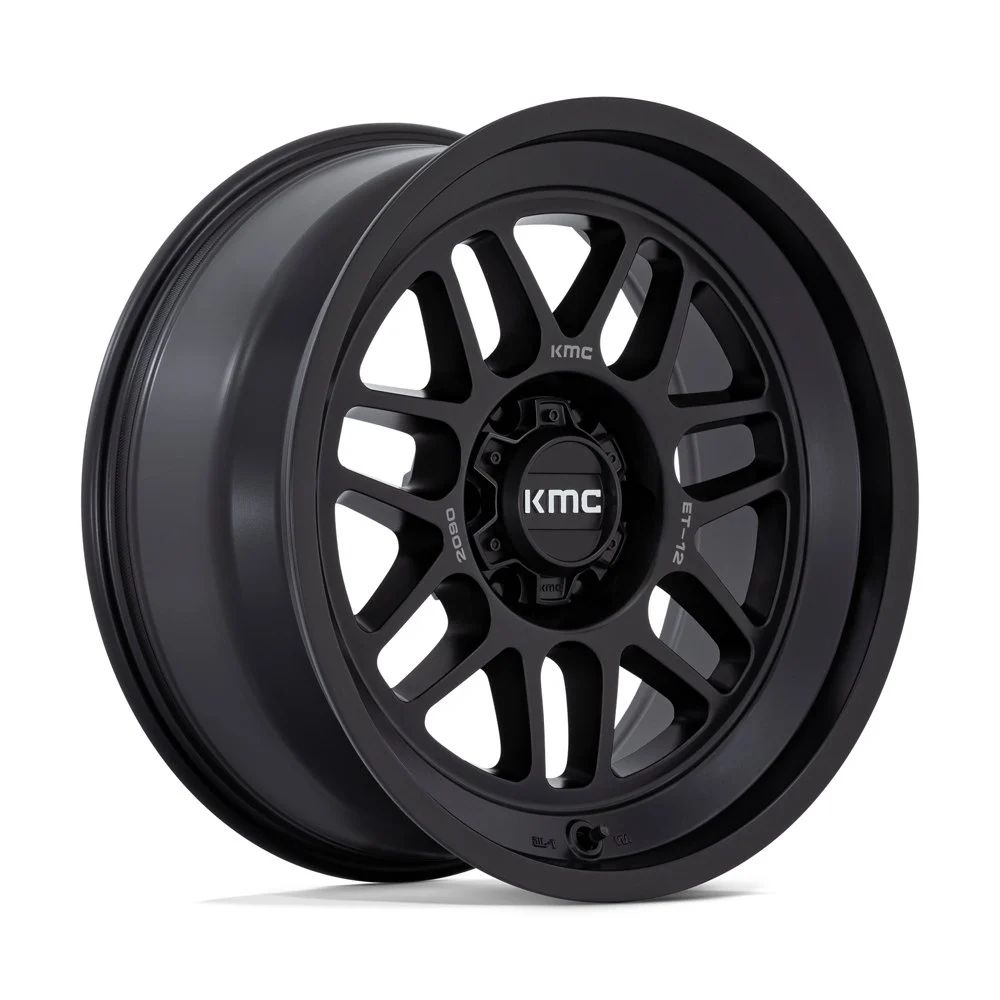 KMC KM725 Terra in Satin Black - photo may show a different lug count; this part is 6x139.7