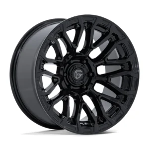 Fuel Off-Road FC899 Chisel in Gloss Black - photo may show a different lug count; this part is 6x139.7