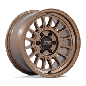 KMC KM733 Impact FFT in Matte Bronze - photo may show a different lug count; this part is 8x170