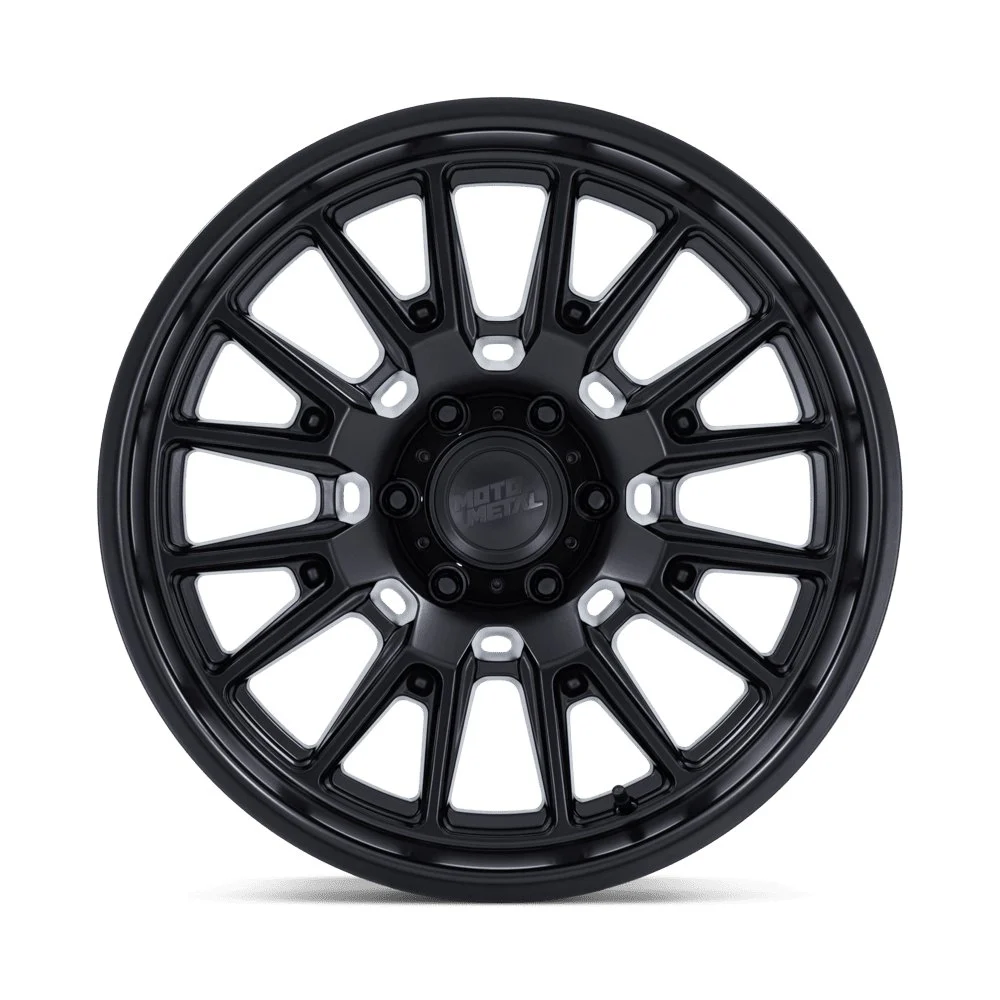 Moto Metal MO814 Tekton in Matte Black - photo may show a different lug count; this part is 6x139.7