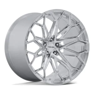 Niche NC600 Manta in Polished - photo may show a different lug count; this part is 5x120