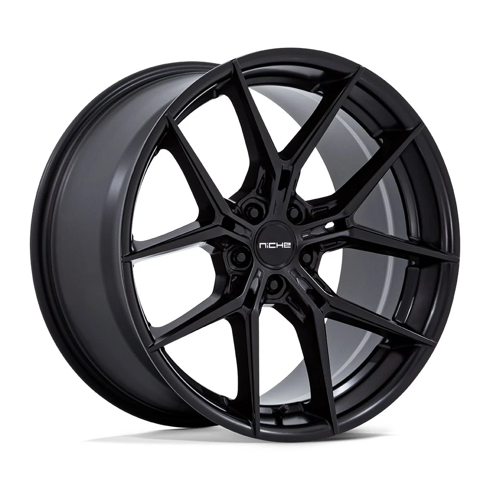 Niche NC279 Prodigy 5 in Matte Black - photo may show a different lug count; this part is 5x114.3