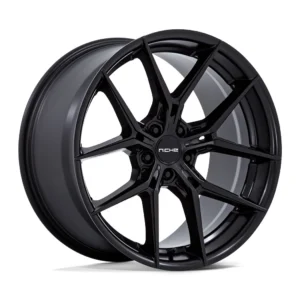 Niche NC279 Prodigy 5 in Matte Black - photo may show a different lug count; this part is 5x120