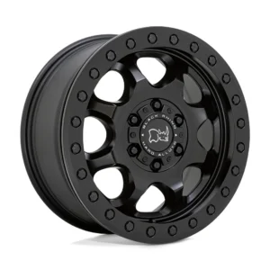 Black Rhino Venture Beadlock - photo may show a different lug count; this part is 6x130