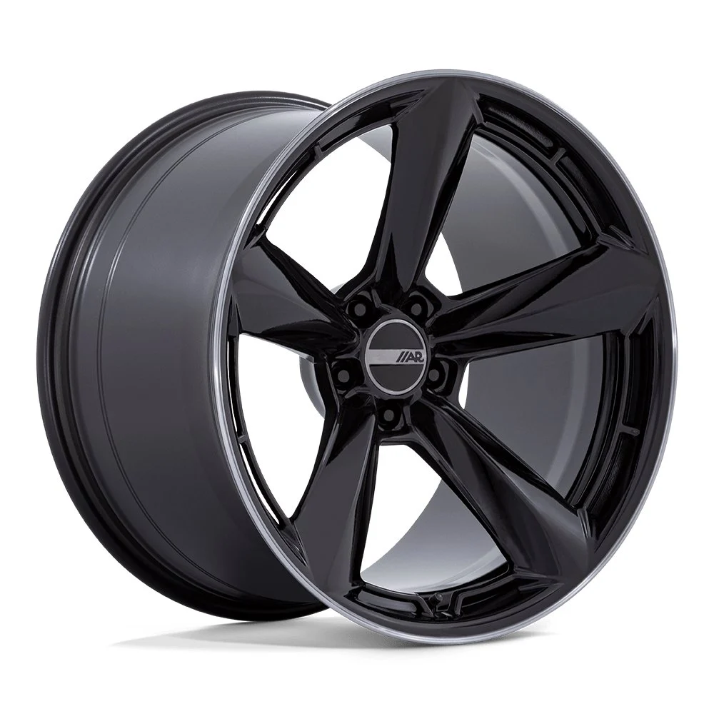 American Racing AR946 TTF in Gloss Black w/ Double Dark Tint Lip - photo may show a different lug count; this part is 5x120