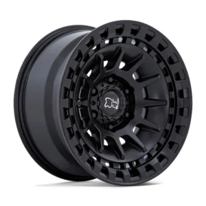 Black Rhino BR009 Barrage in Matte Black - photo may show a different lug count; this part is 6x139.7