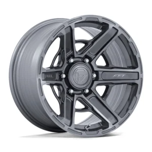 Fuel Off-Road FC892 Gambit in Platinum - photo may show a different lug count; this part is 6x139.7