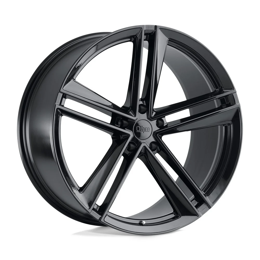 OHM Lightning in Gloss Black - photo may show a different lug count; this part is 5x120