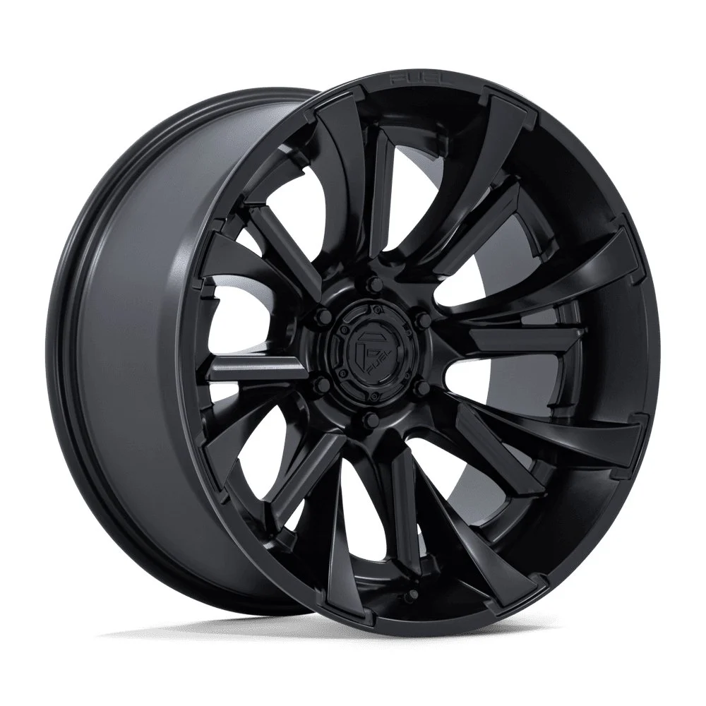 Fuel Off-Road FC895 Tantrum in Matte Black - photo may show a different lug count; this part is 8x180