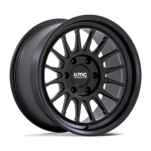 KMC KM447 Impact Forged Monoblock - Photo shows the same wheel, KMC KM447 Impact Forged Monoblock, in another version - this part is 18"x9", Satin Black.