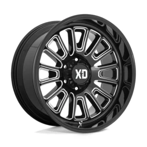 XD XD864 Rover in Gloss Black Milled - photo may show a different lug count; this part is 6x135