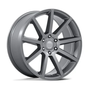 Petrol PE007 P6E in Matte Gunmetal - photo may show a different lug count; this part is 6x139.7