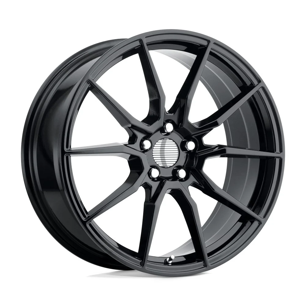 Performance Replicas PR193 in Gloss Black - photo may show a different lug count; this part is 5x114.3