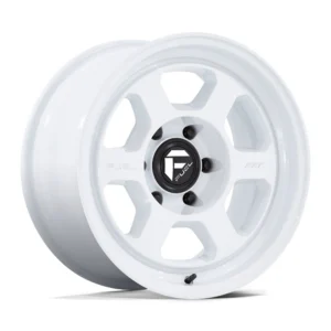 Fuel Off-Road FC860 Hype in Gloss White - photo may show a different lug count; this part is 5x150