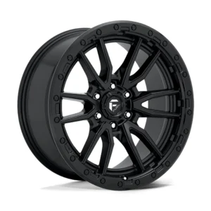 Fuel Off-Road D679 Rebel in Matte Black - photo may show a different lug count; this part is 6x135