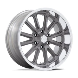 US Mags UC145 Rambler 6 in Matte Gunmetal - photo may show a different lug count; this part is 6x139.7