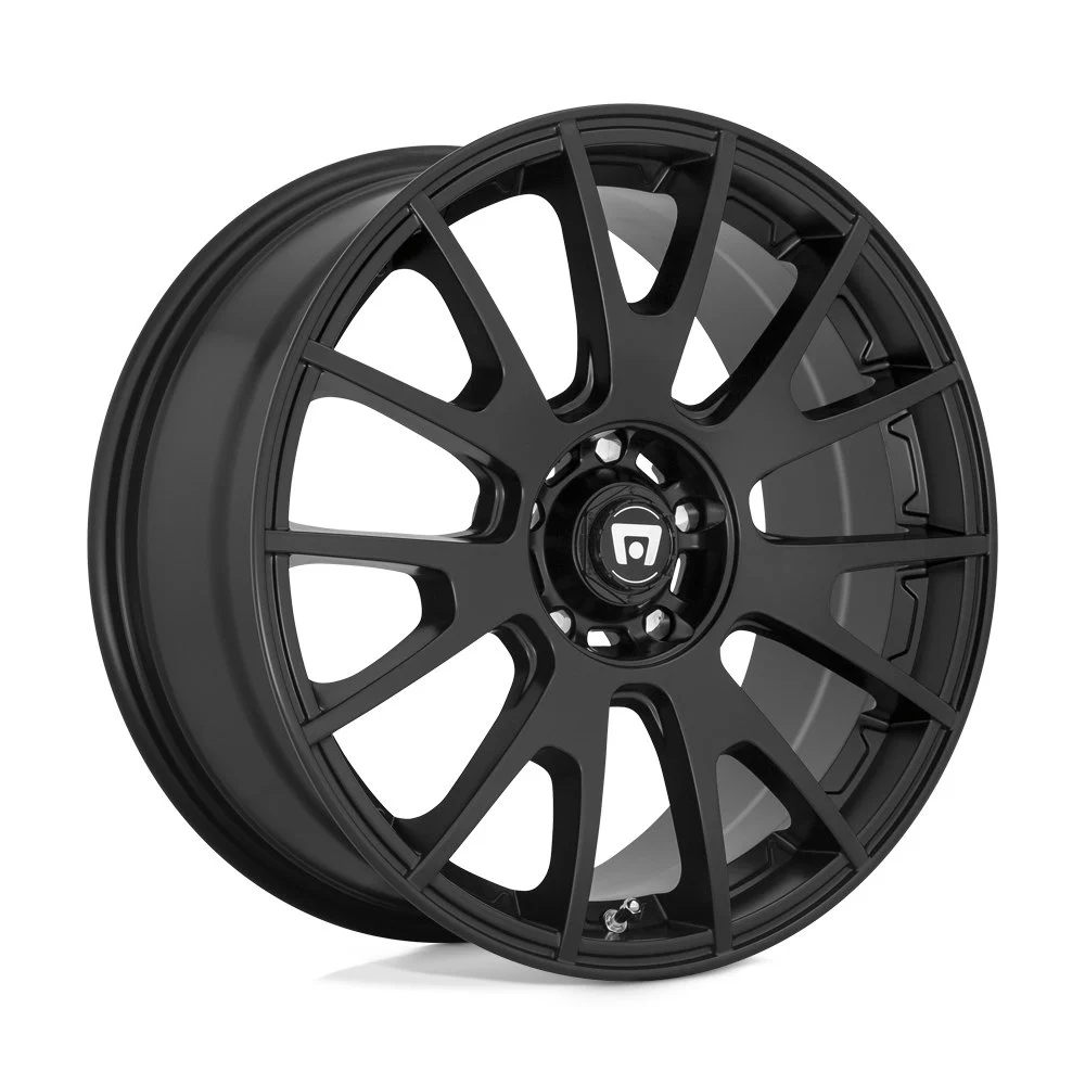 Motegi Racing MR118 MS7 in Matte Black - photo may show a different lug count; this part is 5x114.3