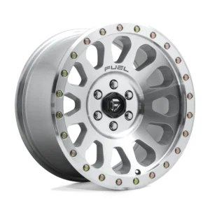 Fuel Off-Road D647 Vector in Machined - photo may show a different lug count; this part is 5x127