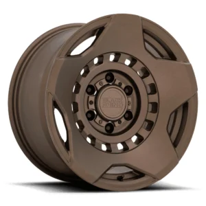 Black Rhino Muzzle in Matte Bronze - photo may show a different lug count; this part is 6x139.7