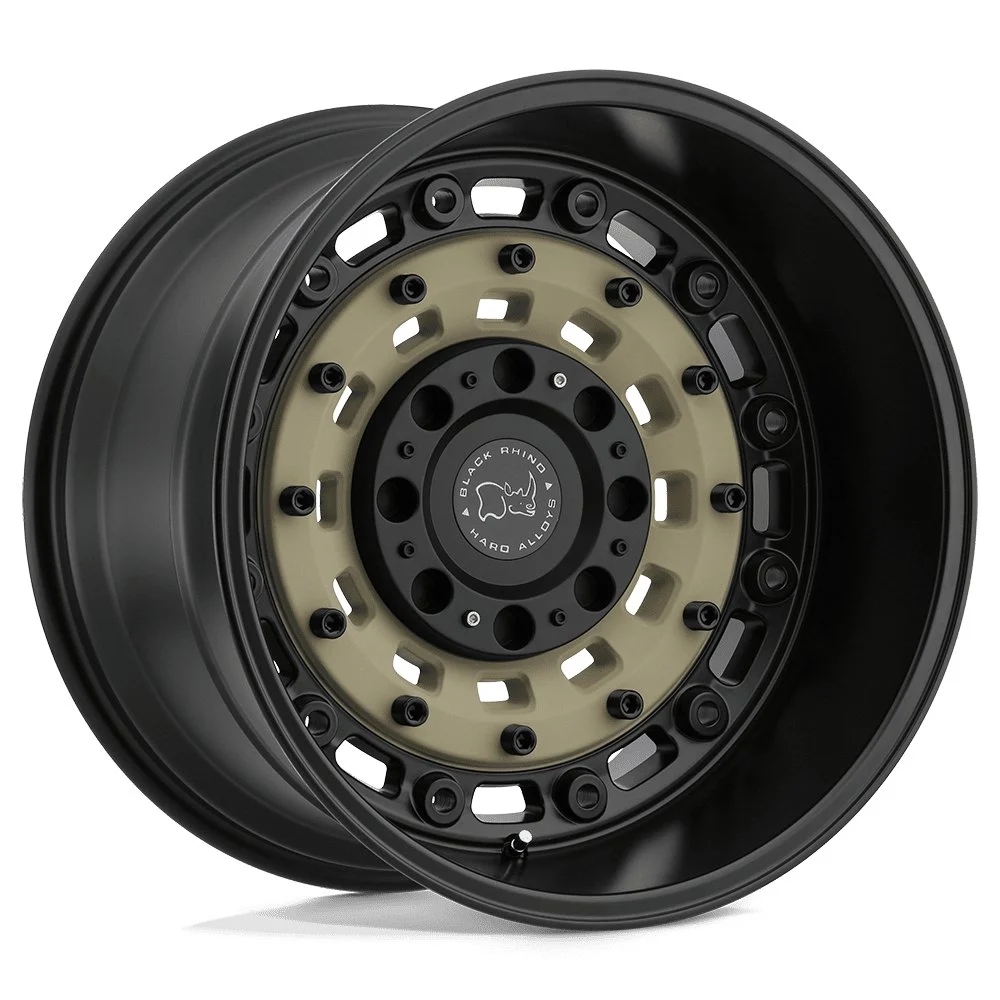 Black Rhino Arsenal - Photo shows the same wheel, Black Rhino Arsenal, in a different finish (SAND BLK) - this part is 20"x12".