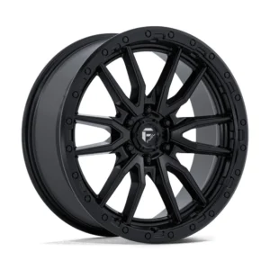 Fuel Off-Road D679 Rebel in Matte Black - photo may show a different lug count; this part is 6x135