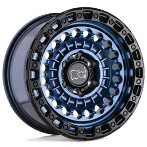 Black Rhino Sentinel in Blue Black - photo may show a different lug count; this part is 6x139.7