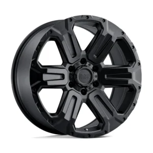 Black Rhino Wanaka in Matte Black - photo may show a different lug count; this part is 6x139.7