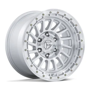 Fuel Off-Road FC897 Havoc in Gloss Silver Machined - photo may show a different lug count; this part is 6x139.7