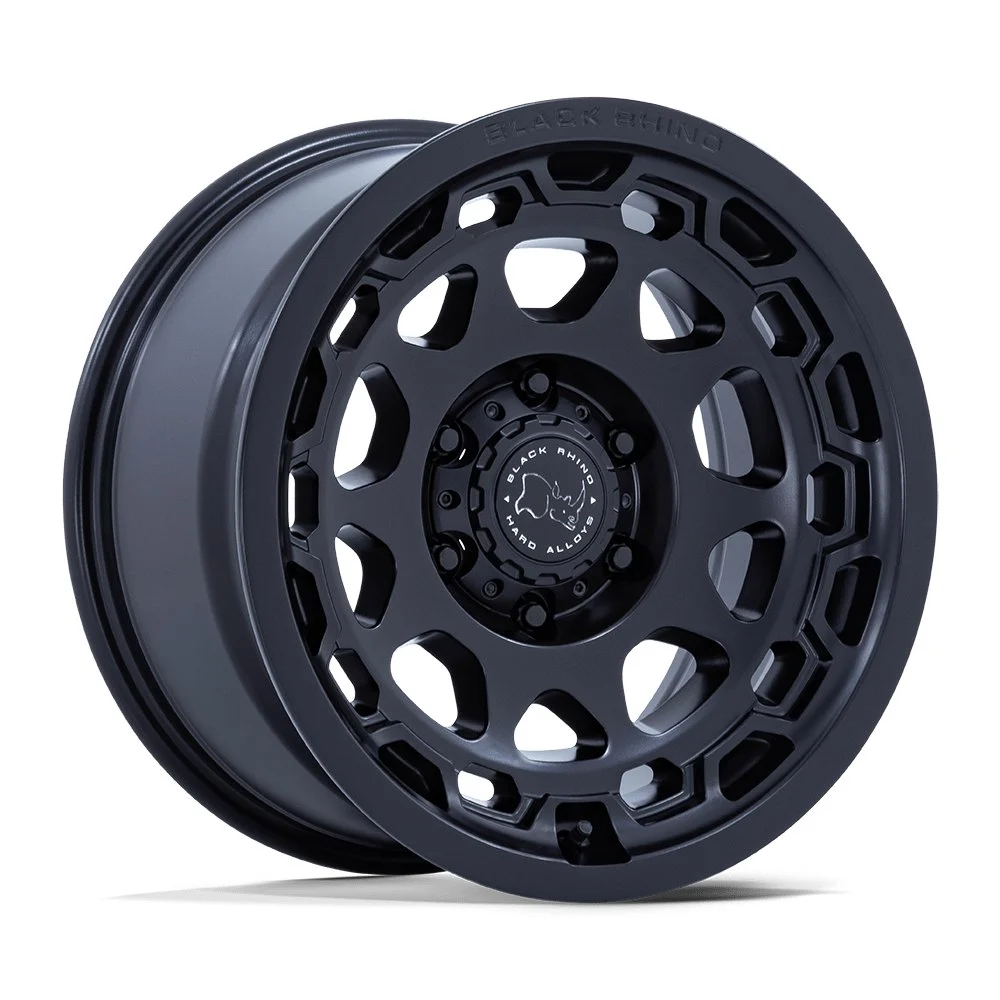 Black Rhino BR026 Congo in Matte Black - photo may show a different lug count; this part is 6x139.7
