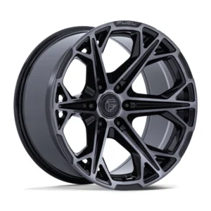 Fuel Off-Road FC886 Hammerhead in Gloss Black Double Dark Tint - photo may show a different lug count; this part is 6x139.7