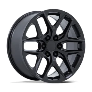 Performance Replicas PR229 in Satin Black - photo may show a different lug count; this part is 6x139.7