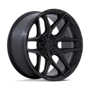 Fuel Off-Road FC854 Flux in Blackout - photo may show a different lug count; this part is 6x135