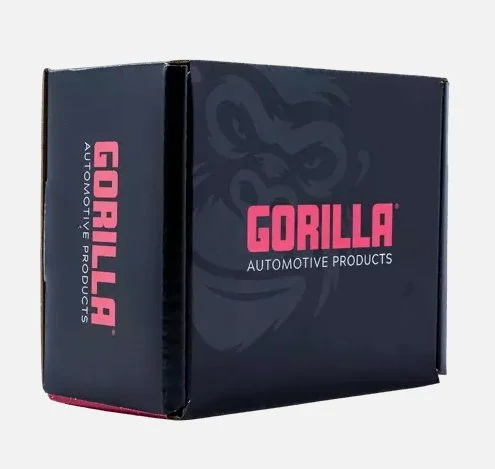 Gorilla Automotive 5 Lug 9/16 Spike Lug Install Kit Black