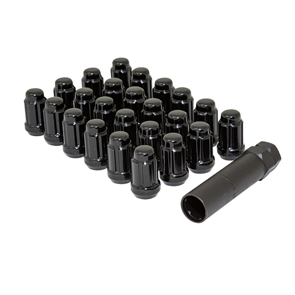 Gorilla Automotive 6Lug 7/16 Spline With Install Kit All Black