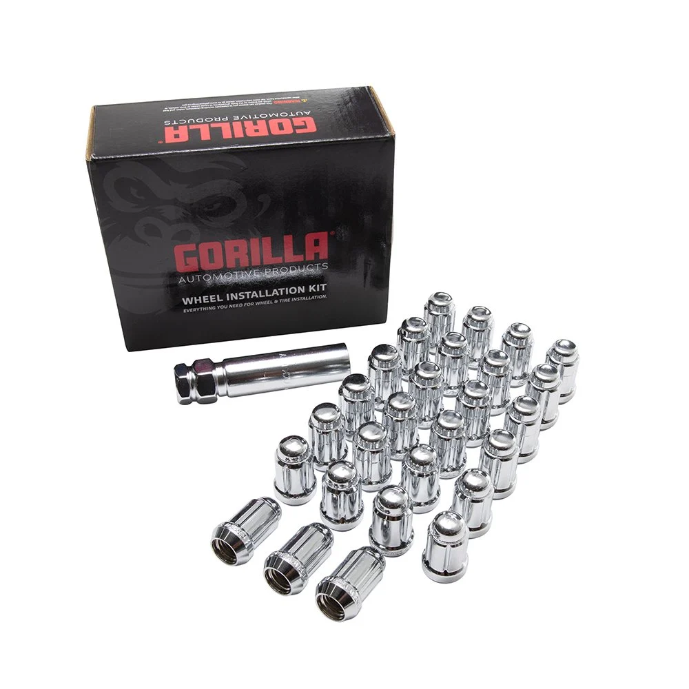 Gorilla Automotive 27-Pack 12-1.50 Spline With Install Kit+Locks