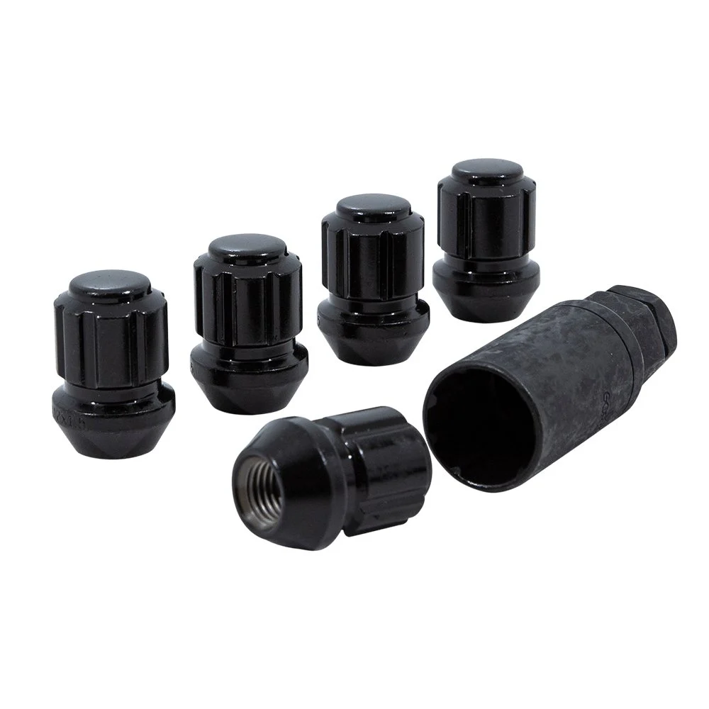 Gorilla Automotive Factory Lock 12-1.50 Black 5-Pack - Ford/Gm