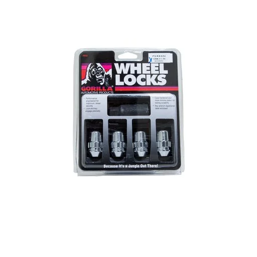 Gorilla Automotive Lock Acorn 12-1.50 Chrome 3/4" Hex Clm