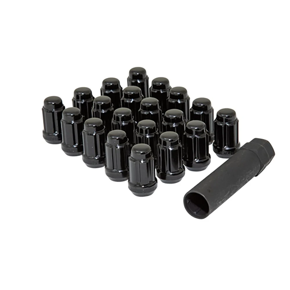 Gorilla Automotive 5Lug 7/16 Spline With Install Kit Pass Black