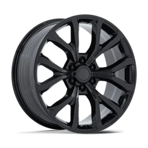 Performance Replicas PR230 in Gloss Black - photo may show a different lug count; this part is 6x135