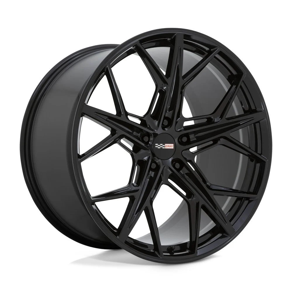 Cray Hammerhead in Gloss Black - photo may show a different lug count; this part is 5x120