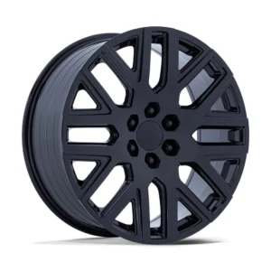 Performance Replicas PR231 in Gloss Black - photo may show a different lug count; this part is 6x139.7
